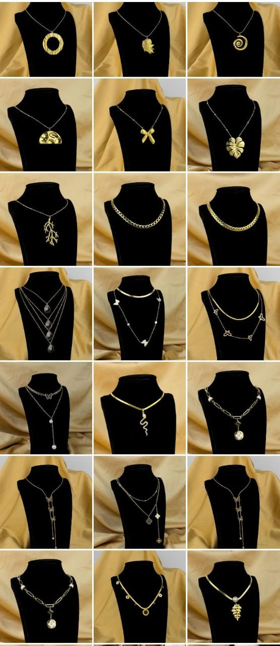 gold necklaces